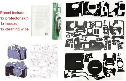 Alpha 6700 Camera Body Sticker Protective Skin Vinyl Film Decals Accessories for Sony A6700 (Deep Grey) in Saudi Arabia