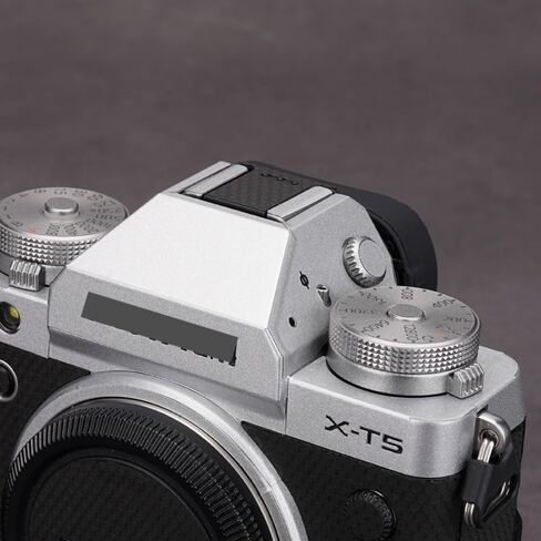 Anti-Scratch Camera Cover Skin Sticker for Fujifilm X-T5 Mirrorless Digital Camera Body Protector Vinyl Film Decals for Fuji XT5 (Silver) in Saudi Arabia