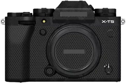 Anti-Scratch Camera Cover Skin Sticker for Fujifilm X-T5 Mirrorless Digital Camera Body Protector Vinyl Film Decals for Fuji XT5 (Silver) in Saudi Arabia
