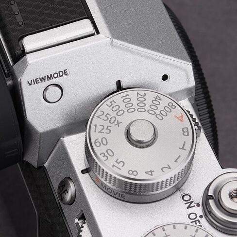 Anti-Scratch Camera Cover Skin Sticker for Fujifilm X-T5 Mirrorless Digital Camera Body Protector Vinyl Film Decals for Fuji XT5 (Silver) in Saudi Arabia