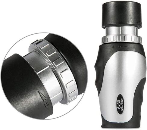 Portable Binoculars High Power 6X30 Monocular Telescope, BAK4 Prism Lens Monocular Telescope Compact with Life Waterproof Monocular for Bird Watching in Kuwait