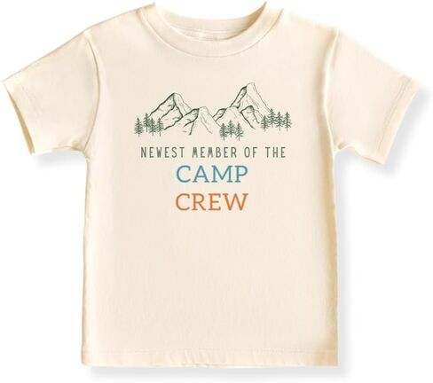 عضو جديد في Camp Crew Baby Bodysuit Tshirt للأطفال طفل Toddler Tee The Chem Camping الزي اللطيف in Kuwait