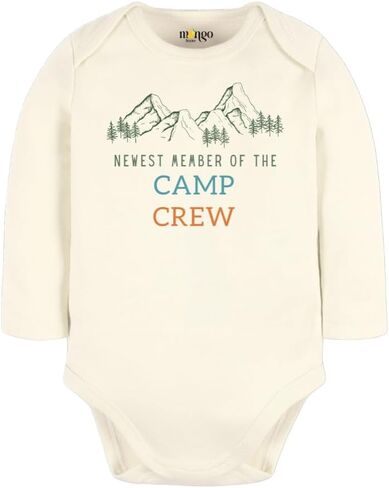 عضو جديد في Camp Crew Baby Bodysuit Tshirt للأطفال طفل Toddler Tee The Chem Camping الزي اللطيف in Kuwait
