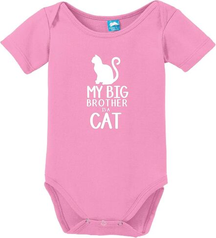My Big Brother is a Cat Printed Infant Bodysuit Baby Romper in Saudi Arabia