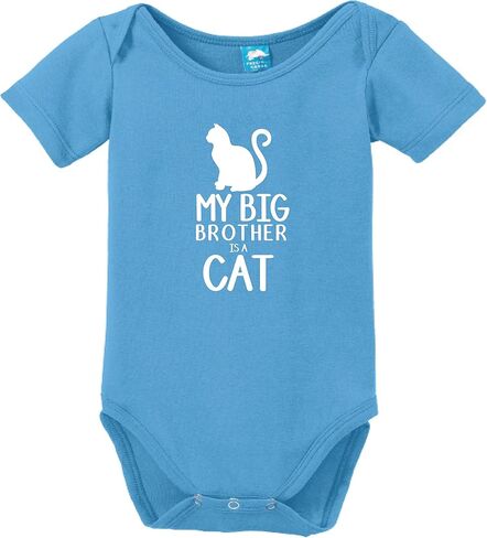 My Big Brother is a Cat Printed Infant Bodysuit Baby Romper in Saudi Arabia