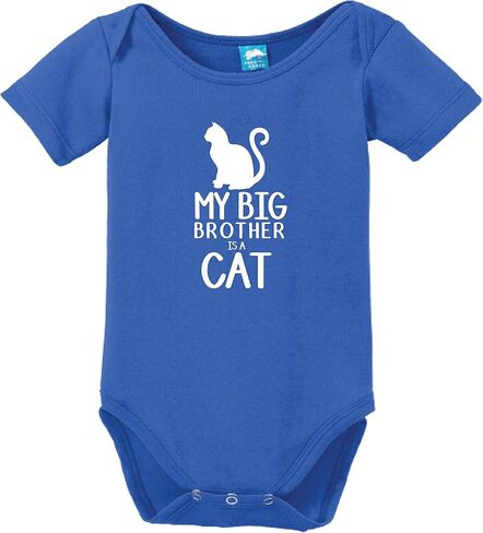 My Big Brother is a Cat Printed Infant Bodysuit Baby Romper in Saudi Arabia