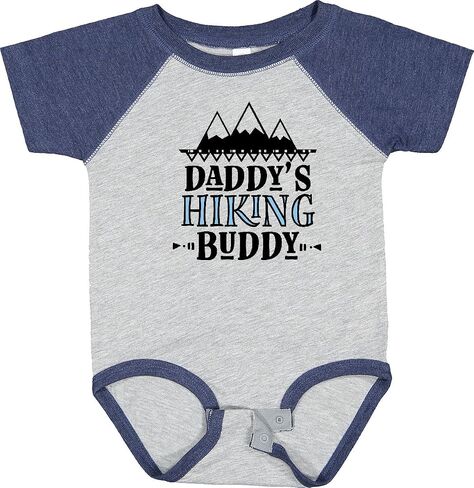 inktastic Daddys Hiking Buddy Childs Hiker Baby Bodysuit in Saudi Arabia
