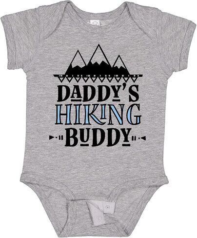 inktastic Daddys Hiking Buddy Childs Hiker Baby Bodysuit in Saudi Arabia
