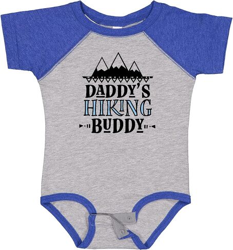 inktastic Daddys Hiking Buddy Childs Hiker Baby Bodysuit in Saudi Arabia
