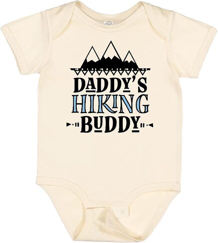 inktastic Daddys Hiking Buddy Childs Hiker Baby Bodysuit in Saudi Arabia
