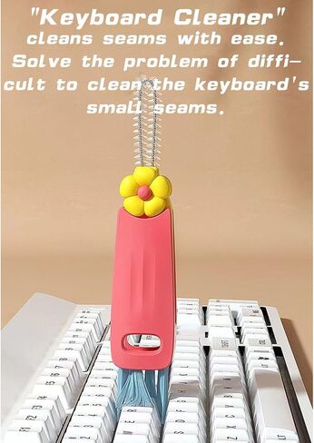 3 Pcs 3 in 1 Cup Lid Gap Cleaning Brush Set, Multifunctional Portable Cup Brush Cleaner for Water Bottle Crevice Cleaning Brush Tools for Bottle Home Kitchen in Kuwait