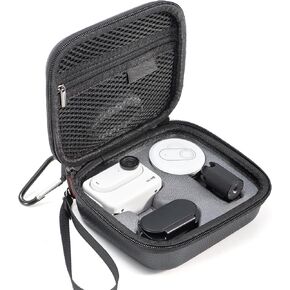Carrying Case for Insta360 GO 3S Accessories Storage Bag Mini Protective Travel Case Compatible for Insta 360 GO 3S/go 3 Action Camera （Black）