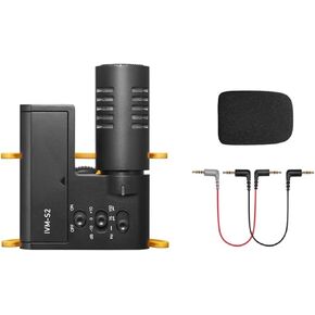 HiFi Microphone for Mic Easy to Use and Carry Includes Windscreen for Clear Outdoor Auditory