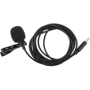 ERINGOGO USB-c Lavalier Microphone Compact Lapel Mic for Compatible High Flexibility - for Interviews and Streaming