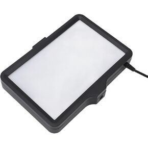 RGB LED كاميرا الفيديو ضوء الخففة قابلة للضوء لإضاءة محمولة للتصوير الداخلي ، صورة شخصية مع 3 مرشحات ألوان من أجل YouTube