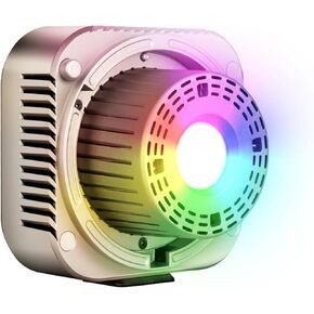 Portable RGB Video Light Photography LED Video Light 3000K-6500K Dimmable 17 Scene Lighting Modes CIR97+ APP Control Bowens Mount for Indoor Outdoor Vlog Live Streaming Photography