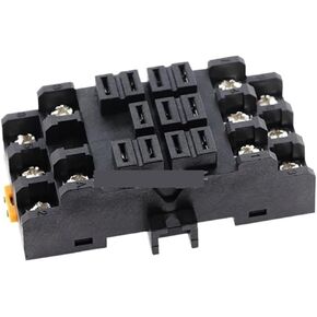 JQX-38F 3Z 40A قاعدة التتابع قاعدة JQX-38F مرحل المقبس 11 قدم تركيب السكك الحديدية عالية الطاقة