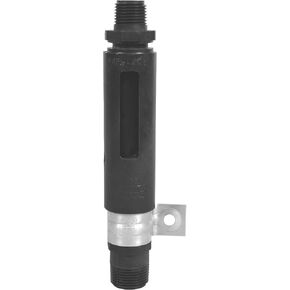 High Flow Rate Inline air gap with 1/4-inch FIP or 1/2-inch Thread Inlet and 5/8-inch Compression Fitting or 3/4-inch Thread Outlet. (AG150-002, 211212, GAP-A-FLO)