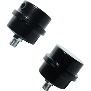 Lilaly 2 Pcs Metal G3/8 Air Compressor Filter, Central Pneumatic Compressor Parts, Air Compressor Parts, Air Compressor Air Filter
