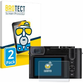 Screen Protector Anti-Glare Compatible with Leica Q3 43 (2 Pack) Screen Protector Matte, Anti-Fingerprint Protection Film