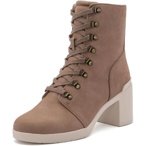 ABEO Metropolis Lace Boots For Women | Fall Boots for Women | Water Resistant Leather | Built-In Orthotic Insole | Orthotic Boots in Saudi Arabia