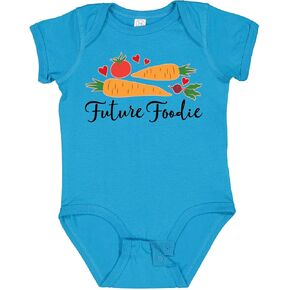 inktastic Future Foodie Cute Vegetable Baby Bodysuit
