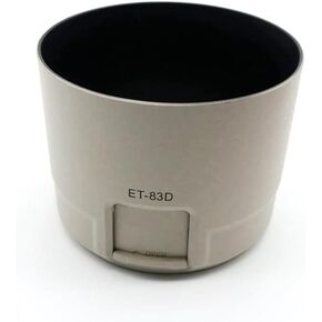 ET-83D Lens Hood for Canon EF 100-400mm f/4.5-5.6L is II USM Lens et-83d Lens Shade (Black)
