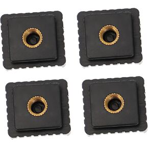 4pcs Hot Shoe Mount Bracket Threaded Adapter for Camera Flash Compatible Standard Accessories Nut Design for Secure Mounting