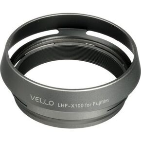 Vello LHF-X100 Dedicated Lens Hood with Adapter Ring for Fujifilm FinePix X100 Digital Camera