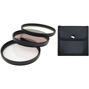 Nikon Coolpix P5000 3 Piece Lens Filter Kit (Includes Lens Adapter)