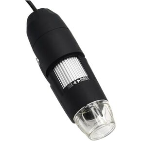 USB Digital Microscope Portable Magnification with LED Lights for Students and Hobbyists Exploring