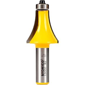 Yonico Guitar Finger Board Radiusing Router Bit 2-Inch Radius 1/2-Inch Shank 13000