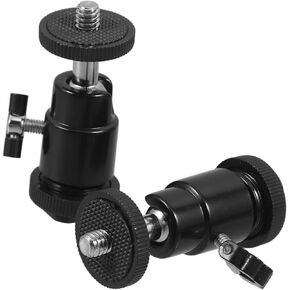 6pcs Camera Tripod Adapter Lightweight Aluminium Alloy Mount for Rotation Compatible Projectors and Cameras Versatile Photography Accessory