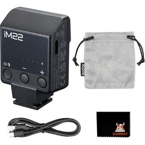 Godox iM22 Mini Flash，5 Flash Power,GN15 Flash Index, Compact And Portable for outdoor photography portrait