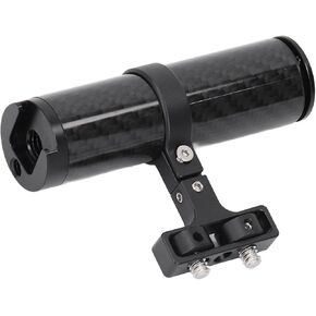 Acouto Carbon Fiber Camera Cage Handle, Adjustable Spacing, Easy Disassembly and Assembly, Comfortable Grip, Chute Structure, Expandable with Cold Shoe Port, 3/8 Inch Thread Hole and