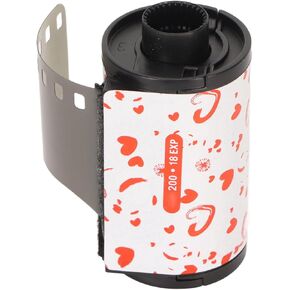 Black and White Print Film, 35mm Quality, 18 Exposures, 200 Degree Sensitivity, Negative Film Compatible with 135 Cameras, Resolution for Optimal Image Quality