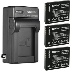 Kastar AC Wall Battery Charger Replacement for Panasonic DMW-BCH7 DMW-BCH7PP DMW-BCH7GK Battery, Panasonic Lumix DMC-FP1, Lumix DMC-FP2, Lumix DMC-FP3, Lumix DMC-FT10, Lumix DMC-TS10 Camera