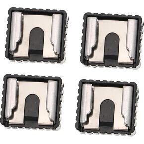 4pcs Hot Shoe Mount Bracket Adapter Easy Install Flash Shoe Stand for Camera Accessories Design for -Term Use for Cages and Handles