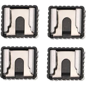 Lurrose 4pcs Hot Shoe Mount Adapter for Threaded Camera Accessories Compatible Flash Monitors and Lights Easy Installation Without Tools