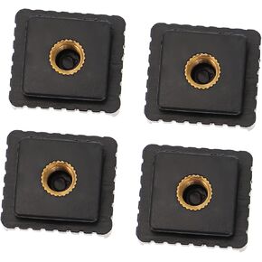 4pcs Hot Shoe Mount Adapter for Camera Flash Threaded Holder Easy Install Bracket for Studio Lights and Accessories