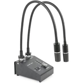 6W 6400K High Brightness LED Gooseneck Light Lamp Spotlight Lamp Fill Light for Industry Video Microscope Camera