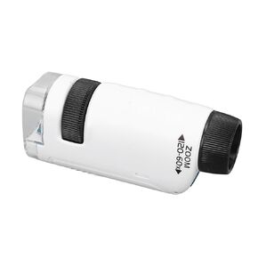 Portable Microscope HD Optical Lens Handheld Pocket Microscope Applicable to Daily Observation
