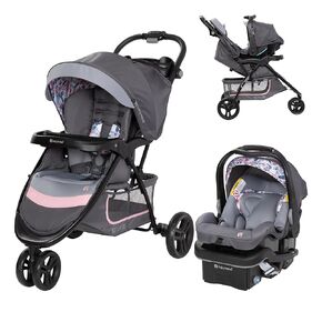 Baby Trend EZ Ride SE Travel System مع مقعد آمن للرضع ، Bluebell
