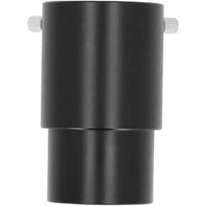 2 Inch Telescope Extension Tube, Black Eyepiece Extender Adapter with M48x0.75mm Threads, Sturdy Aluminum Alloy Construction for Astronomy Telescope Accessories, Provides Extra Foc (50mm)