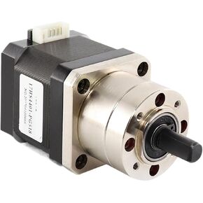 Gear Stepper Motor Ratio 5.18:1 Gearbox Nema17 17HS4401S-PG Step Motor OSM Geared(Ratio 100-1,6401S-PG X1PCS)