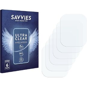 6 Pack Screen Protector Compatible with Rollme Hero S5 Protection Film Clear