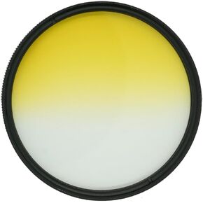 Pro Glass 72mm HD MC Graduating Yellow Color Filter for: Nikon AF-S DX NIKKOR 16-80mm f/2.8-4E ED VR Lens (20055) - 72 mm Yellow Filter, 72 Graduating Yellow Filter