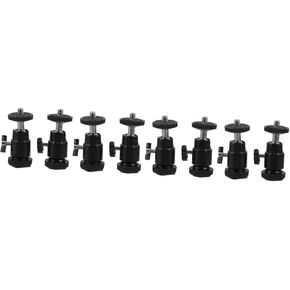 NUOBESTY 5sets 2pcs Tripod Accessory with Rotating Aluminium Alloy Head Compatible with Projectors and Cameras Angle for Precise Positioning Versatile Tripod Supplies 2pcs*5