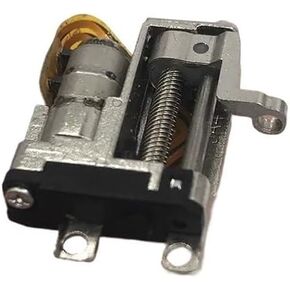 5pcs 5mm Precision Planetary Full Metal Gearbox Gear Stepping Electronic Starter 2-Phase 4-Wire Step Electronic Starter Linear Screw Rod Slider(Model B)