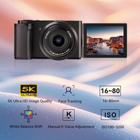 كاميرا خالية من المرآة 5K HD 64MP تركز ذكي G930 لعشاق التصوير الفوتوغرافي الكاميرا بدون مرآة 5K HD 64 ميجا بكسل التركيز على الكاميرا المرآة 5K HD 64MP بدون مرآة in Saudi Arabia